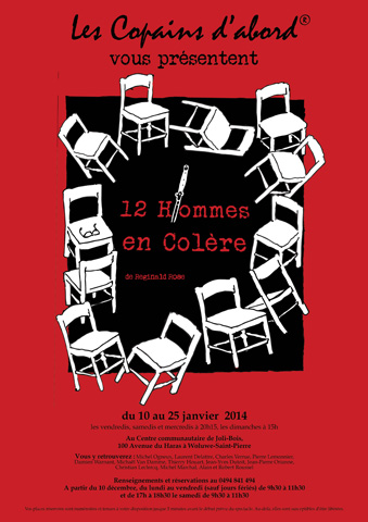 Affiche 12 Hommes en Colère