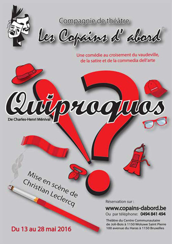 Affiche Quiproquos